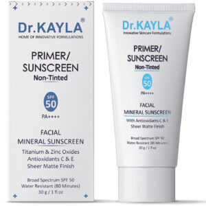 Dr. Kayla Primer/Sunscreen ( Non-Tinted)